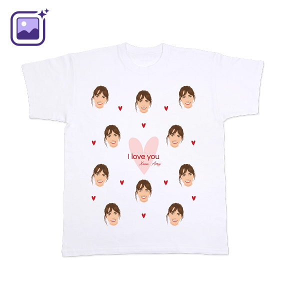 Red Hearts Avatar Pattern