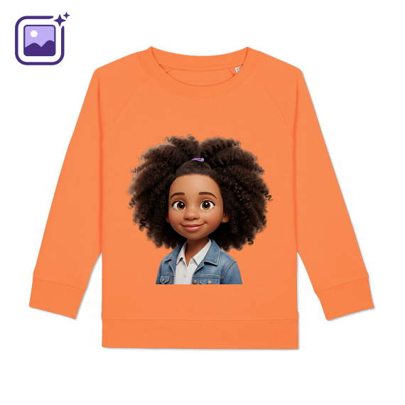Sweat-shirt Enfant Orange