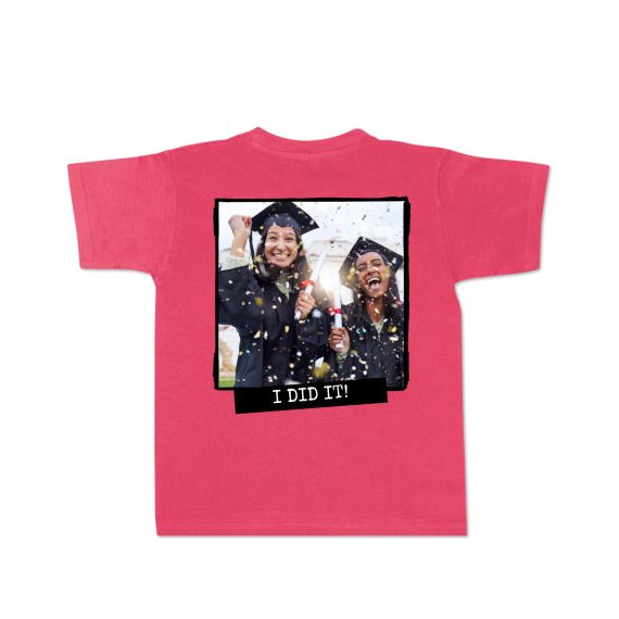 Kinder T-Shirt Pink Rückseite Kinder T-Shirt Pink Rückseite