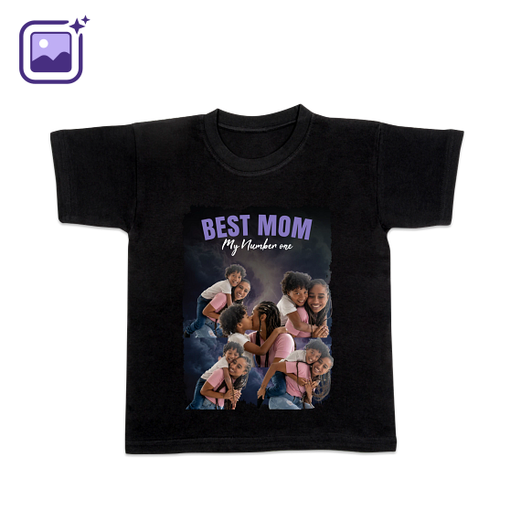 T-shirt kinderen zwart T-shirt kinderen zwart