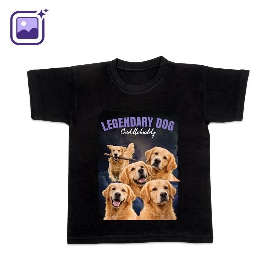 Kinder T-Shirt Schwarz Kinder T-Shirt Schwarz