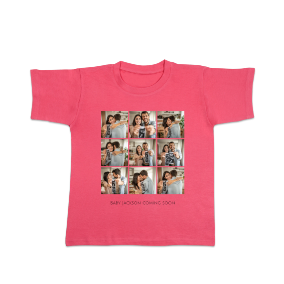 T-shirt kinderen roze T-shirt kinderen roze