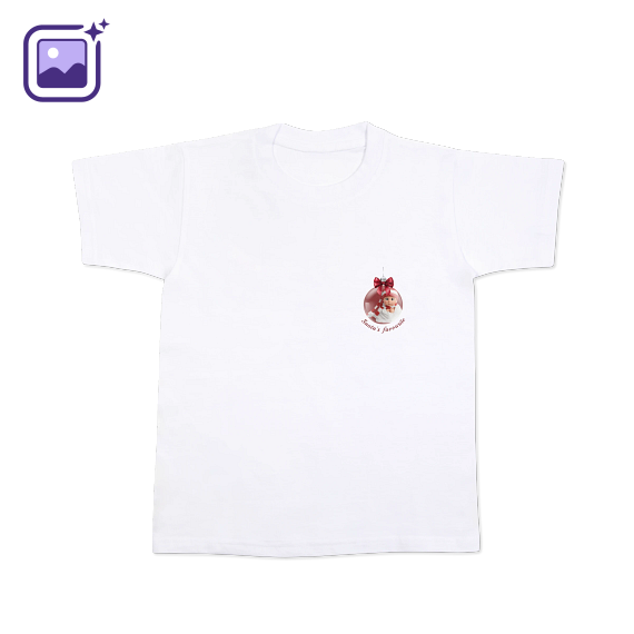 T-shirt enfant blanc
