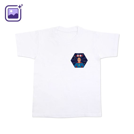 T-shirt kinderen wit