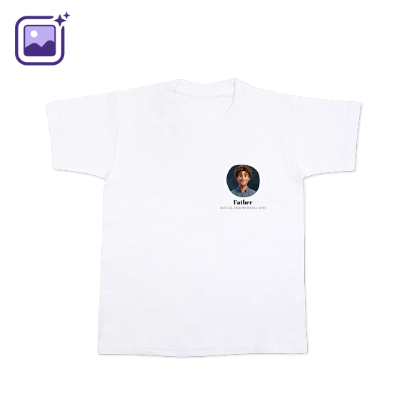 T-shirt kinderen wit