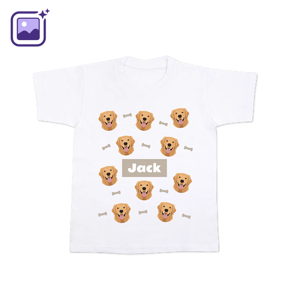 T-shirt kinderen wit