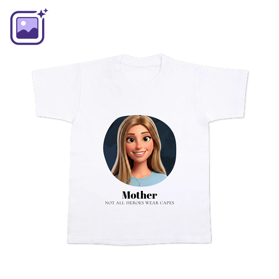T-shirt barn vit