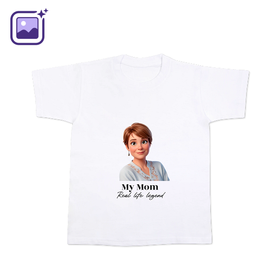 T-shirt kinderen wit