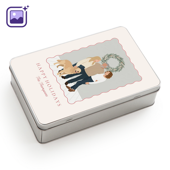 Cookie Tin Rectangle