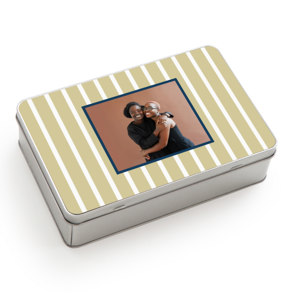 Vertical Stripes Photo Frame