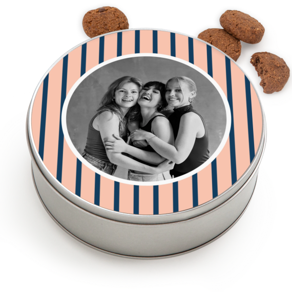 Vertical Stripes Photo Frame