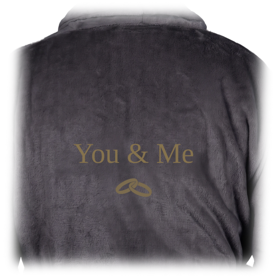 Bath Robe Emb Wedding Rings Bath Robe Emb Wedding Rings