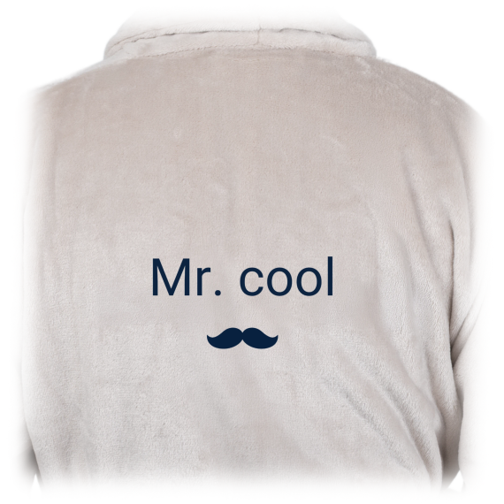 Bath Robe Emb Cool Dad Bath Robe Emb Cool Dad