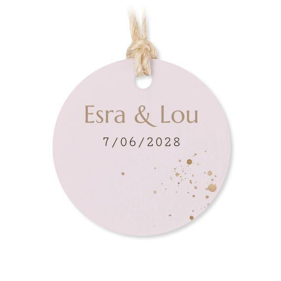 Mixed Set of Favors Burgundy with Round Labels - 18 pcs Mixed Set of Favors Burgundy with Round Labels - 18 pcs