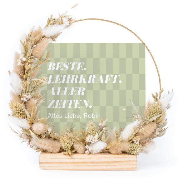 Long Checker Pattern - Text Only