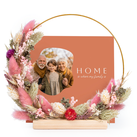 FlowerHoopCardSq_OrganicSilhouetteOrange