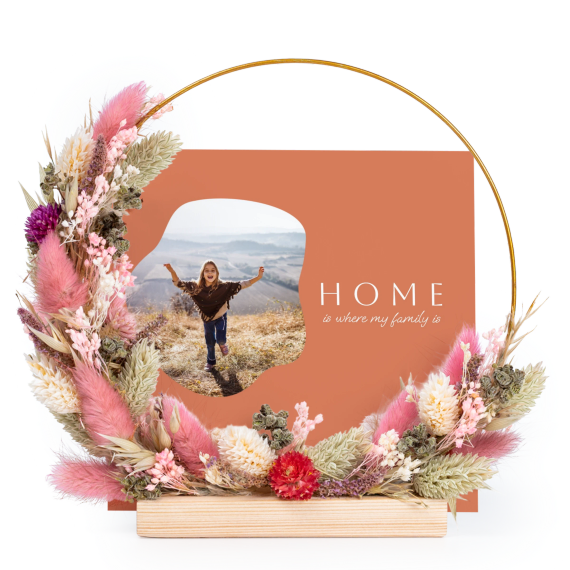 FlowerHoopCardSq_OrganicSilhouetteOrange