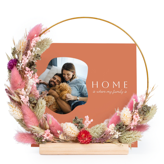 FlowerHoopCardSq_OrganicSilhouetteOrange