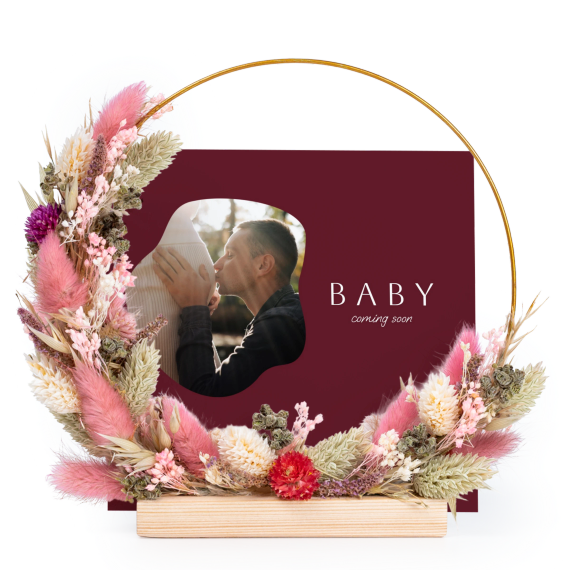 FlowerHoopCardSq_OrganicSilhouetteBurgundy