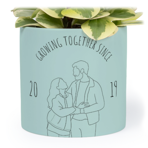 Flowerpot14cm_ArchTextYearFilterLineDrawingGreen