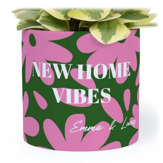 Happy Flower Pattern - Text Only Happy Flower Pattern - Text Only