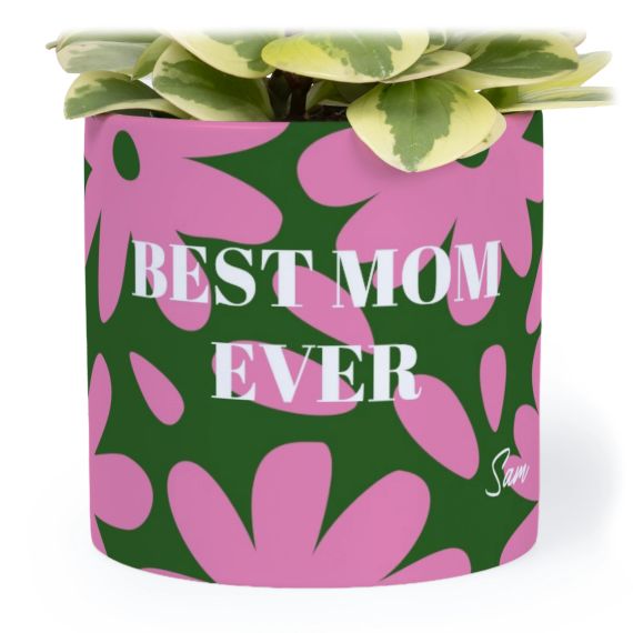 Happy Flower Pattern - Text Only Happy Flower Pattern - Text Only