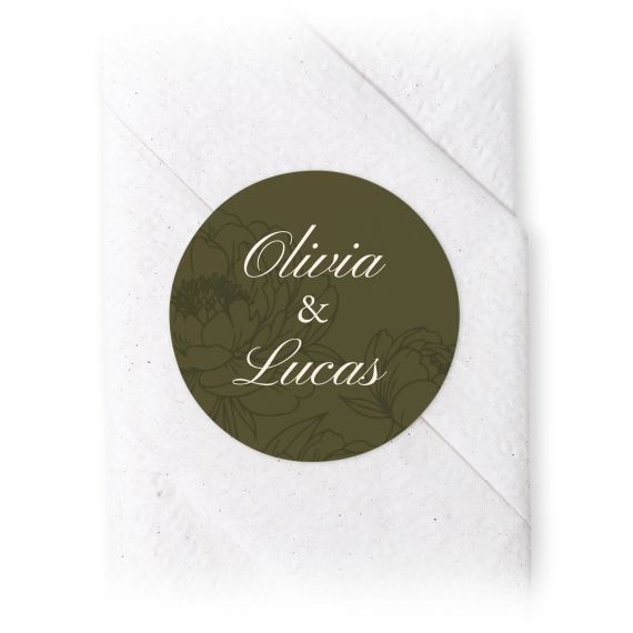 Elegant Peonies - Text Only Elegant Peonies - Text Only