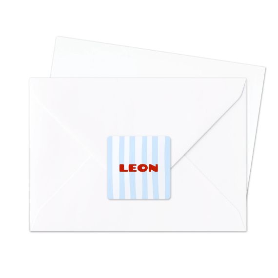 Seal Sticker Square - set of 24