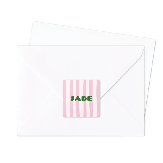 Autocollants pour enveloppes Carrée (lot de 24) Autocollants pour enveloppes Carrée (lot de 24)