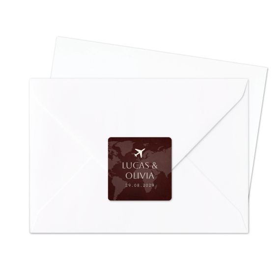 Boarding Pass Wedding - Text Only Boarding Pass Wedding - Text Only