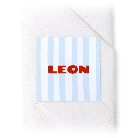 Napkin Stickers Square - set of 24