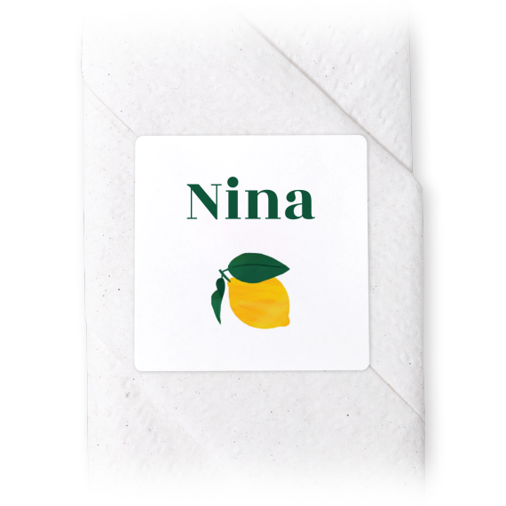 Napkin Stickers Square - set of 24 Napkin Stickers Square - set of 24