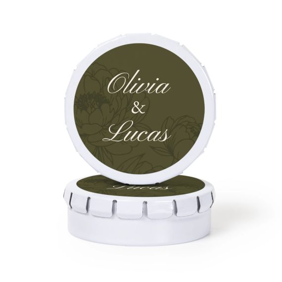 Elegant Peonies - Text Only Elegant Peonies - Text Only