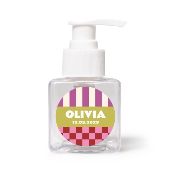 Mini Soap Dispenser White Round - set of 12 Mini Soap Dispenser White Round - set of 12