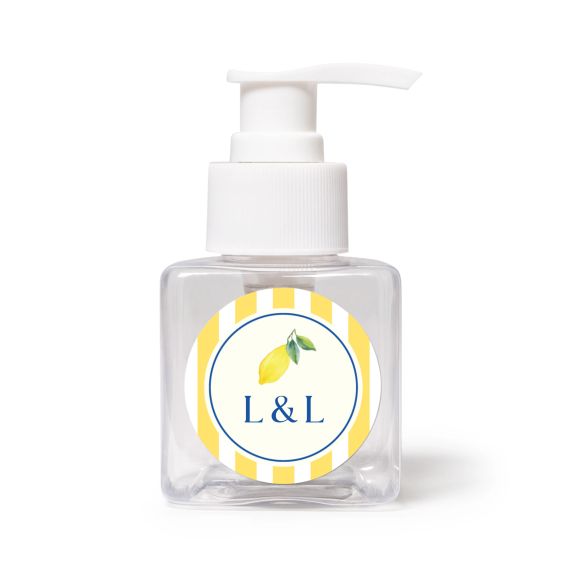 Mini Soap Dispenser White Round - set of 12