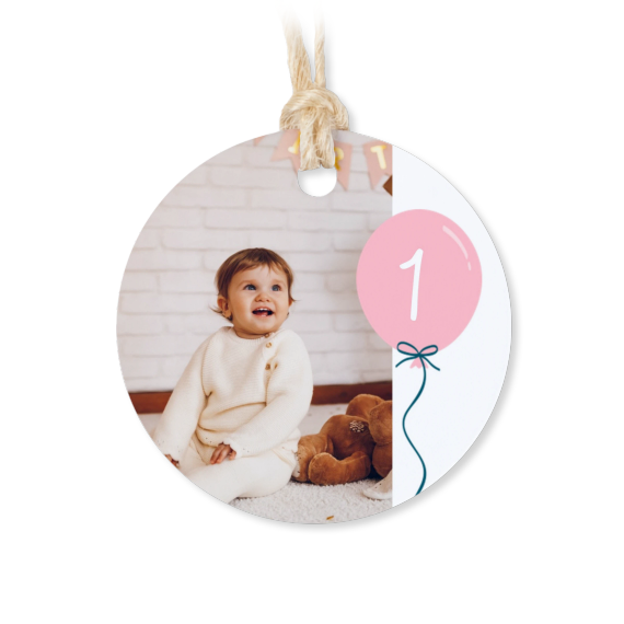 Small cotton bags with Round Label - set of 12