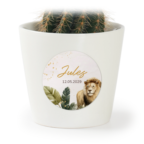 Golden Jungle Party - Text Only