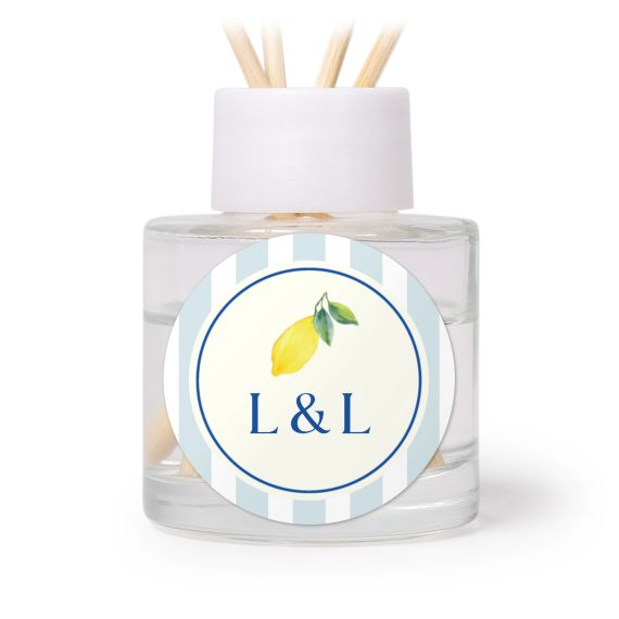 Diffuser med doftpinnar Vit Rund (set med 12) Diffuser med doftpinnar Vit Rund (set med 12)