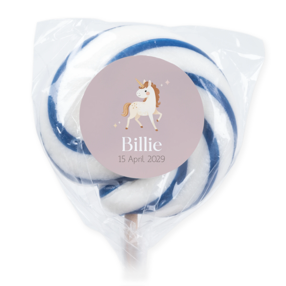 Lolly's blauw - Set van 6