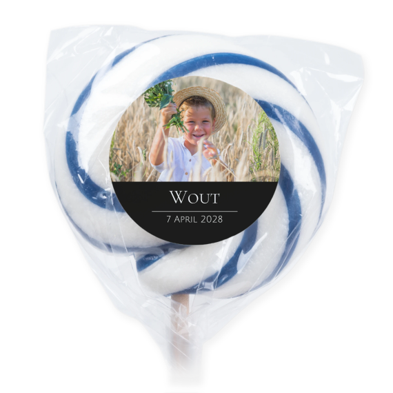 Lollipops Blue - set of 6