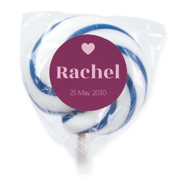 Lolly's blauw - Set van 6 Lolly's blauw - Set van 6