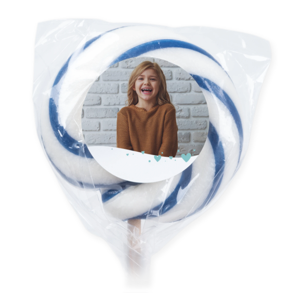 Lollipops Blue - set of 6