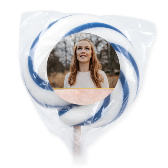 Lollipops Blue - set of 6 Lollipops Blue - set of 6