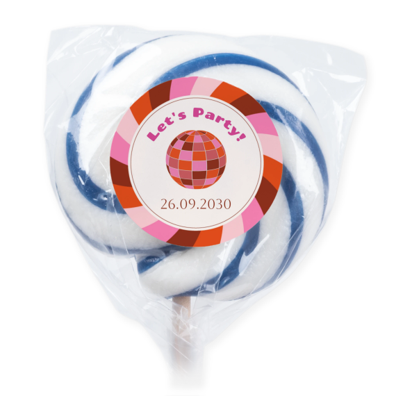 Sucettes bleues (lot de 6)