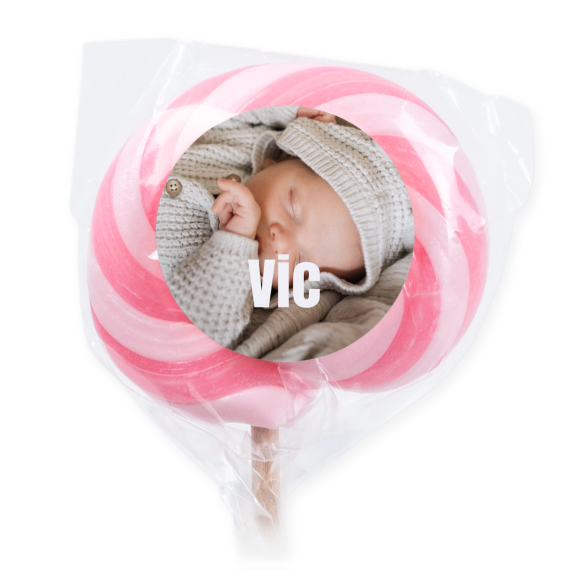 Lollipops Pink - set of 6 Lollipops Pink - set of 6