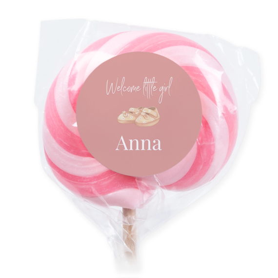 Sucettes roses (lot de 6) Sucettes roses (lot de 6)