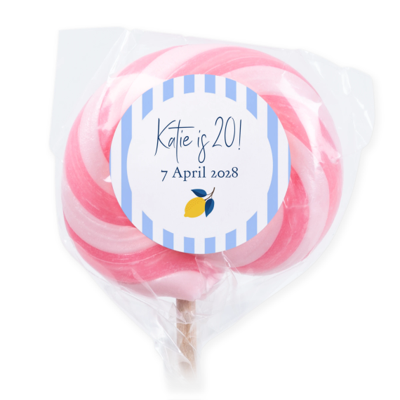 Lollipops Pink - set of 6 Lollipops Pink - set of 6