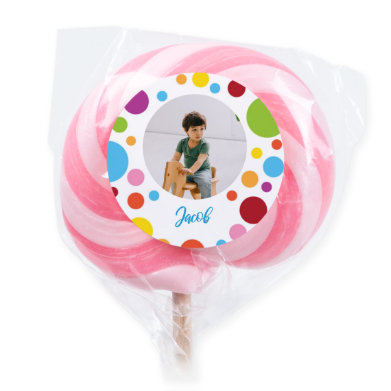 Lollipops Pink - set of 6 Lollipops Pink - set of 6