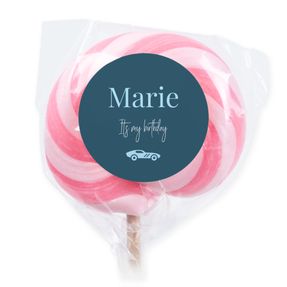 Lollipops Pink - set of 6