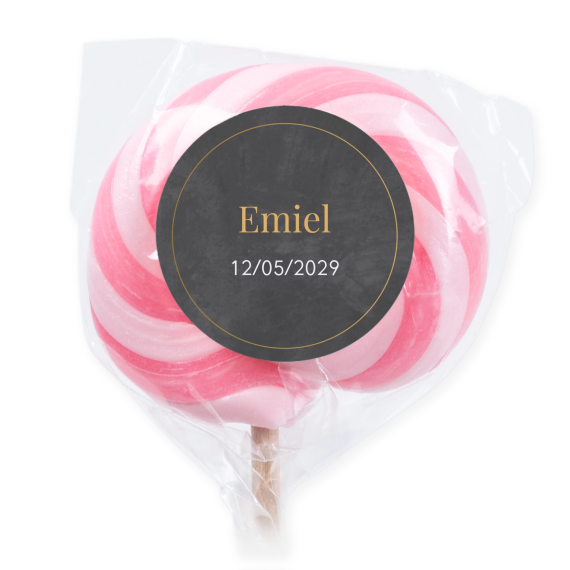 Lollipops Pink - set of 6